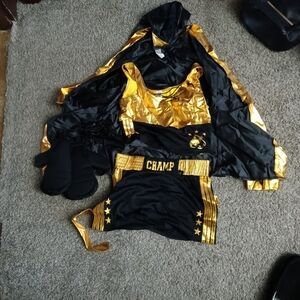 Women's boxer Halloween costume